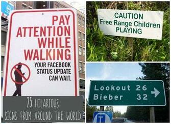 Funny Signs Around The World High Resolution Wallpaper