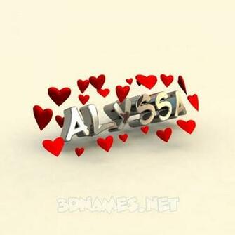 Pre Of In Love For Name Alyssa