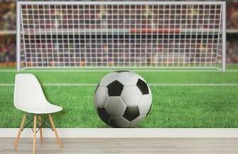 Soccer Penalty Wall Mural Kids Wallpaper Murals