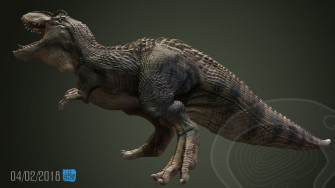 Artstation Vastatosaurus Rex Lee Shang Shiuan Godzilla