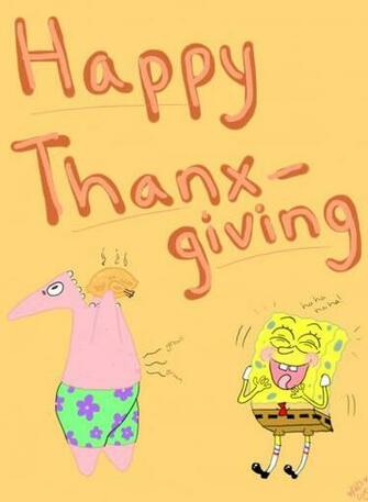 Spongebob Thanksgiving By Katolove