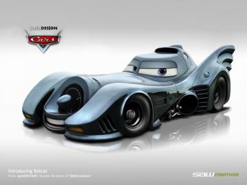 Disney Cars Batcar By Yasiddesign
