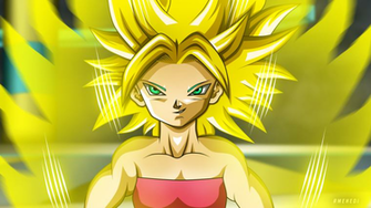 Caulifla Super Saiyan By Rmehedi