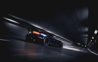 Wallpaper Auto Blue Machine Movement Dodge Nfs The Tunnel
