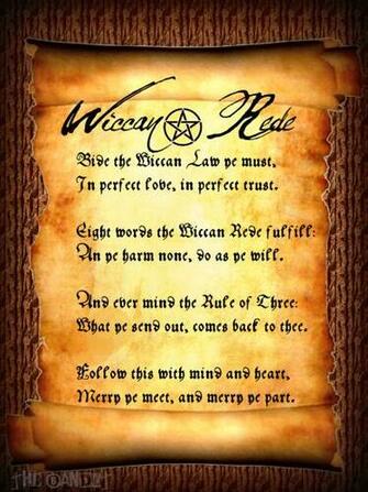 Wallpaper Wiccan Rede