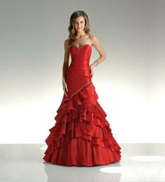 Bridal Red Wedding Dresses