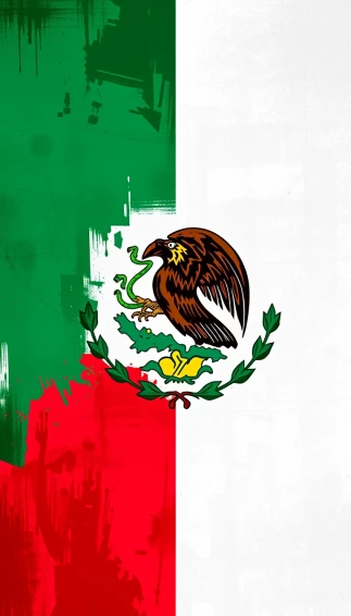 Mexican Flag Wallpaper