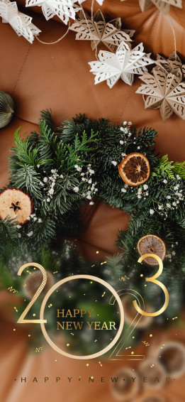 Christmas Wreath Wallpaper