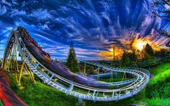 Roller Coaster Wallpaper