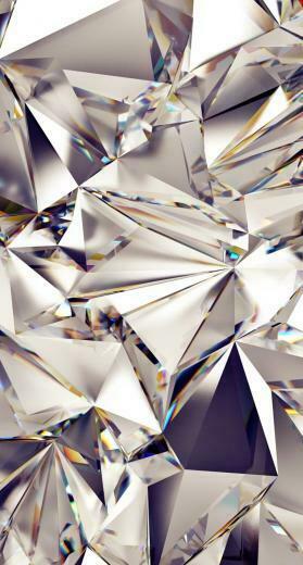 Mirror Reflection Diamonds Guhh In Diamond Wallpaper
