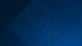Blue Navy Ubuntu Disco Dingo Wallpaper