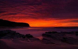 Beautiful Sea Beach Sunset X Close