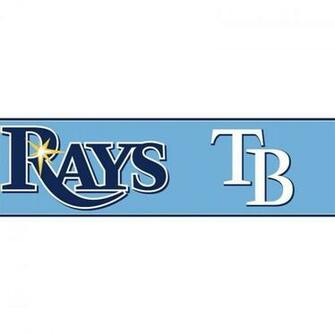 Wallpaper Border Mlb Tampa Bay Rays