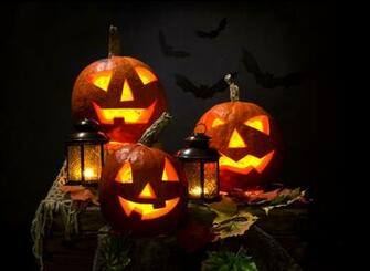 Wallpaper Halloween Pumpkin Face Holiday Smile