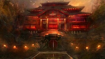 Fantasy Oriental Wallpaper