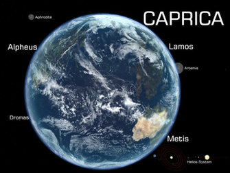 Caprica From High Orbit By Sixu