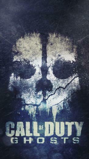 Cod Ghosts Skull iPhone Wallpaper