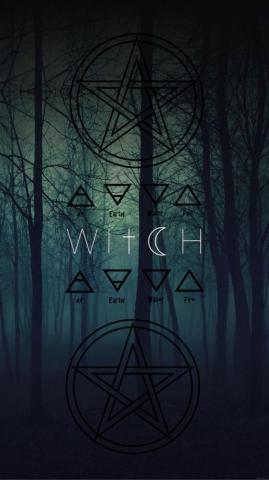 Toedit Witch Wicca Wallpaper Aesthetic Remixit