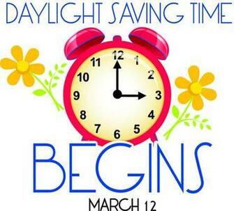 Daylight Savings Time Begins March Lexington Progress