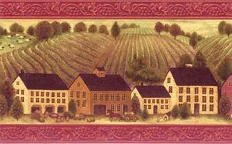 Raymond Waites Farm Wallpaper Border 30662010b