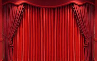 Image Red Curtain Background HD Wallpaper Black And Some