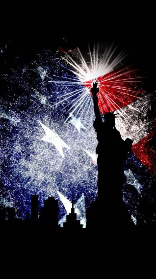 Cool American Flag iPhone Wallpaper