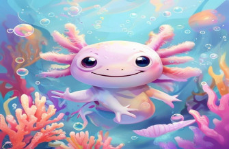 Kawaii Axolotl Wallpaper