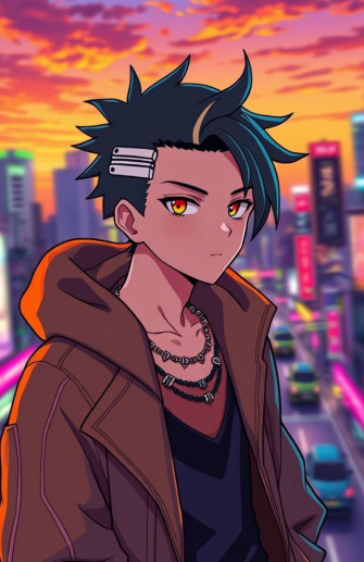 Anime Cool Guy Wallpaper
