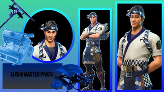 Sushi Master Fortnite By Motionlesschenle