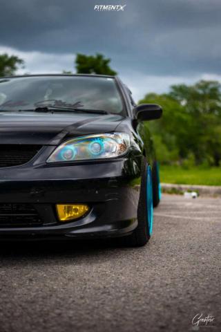 Honda Civic Ex With Klutch Km16 And Gt Radial On