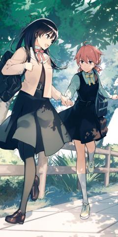 Bloom Into You Phone Wallpaper