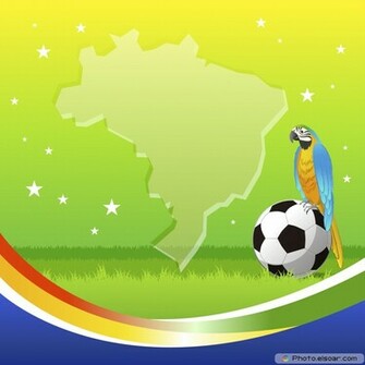 Brazil Soccer Background