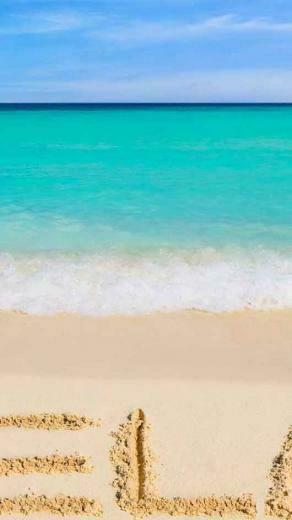 Conspicuous iPhone5 Summer Wallpaper