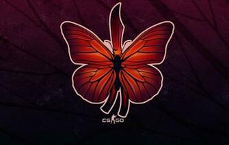 Wallpaper Background Figure Wing Butterfly Sticker Cs Go