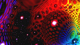 Abstract Psychedelic Wallpaper