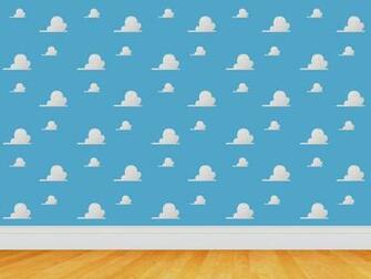 Clouds Wall Toy Story Wallpaper High Resolution