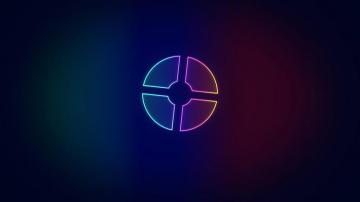 Neon Tf2 Logo Wallpaper X