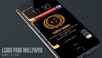 My Life As A Geek B Day Countdown Continues iPhone Lcars Wallpaper