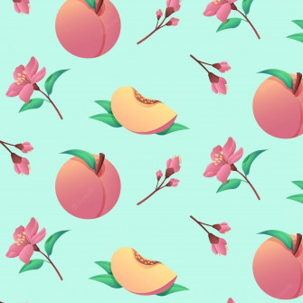 Cute Peach Wallpaper