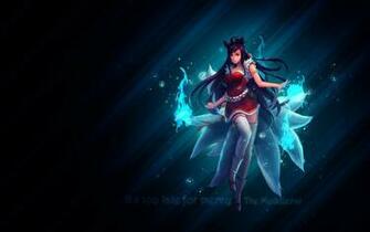 Ahri Beautiful Girl Lol Champion J2 HD Wallpaper