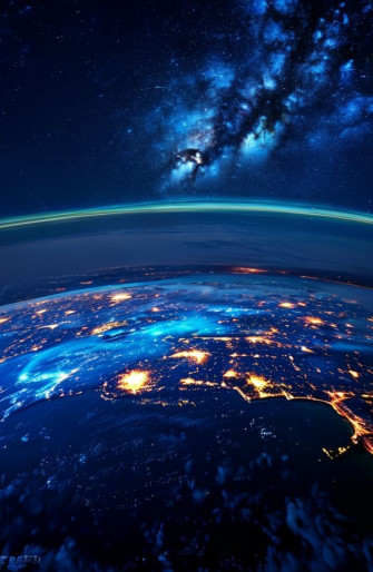 Earth At Night Wallpaper HD