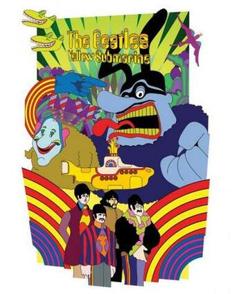Beatles Yellow Submarine Wallpaper