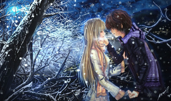 Wallpaper Anime Couple