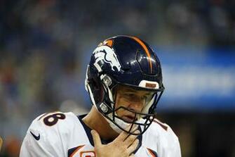Second Half At Detroit Broncos Battle With Lions