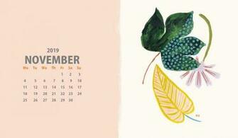 November Desktop Wallpaper Calendar