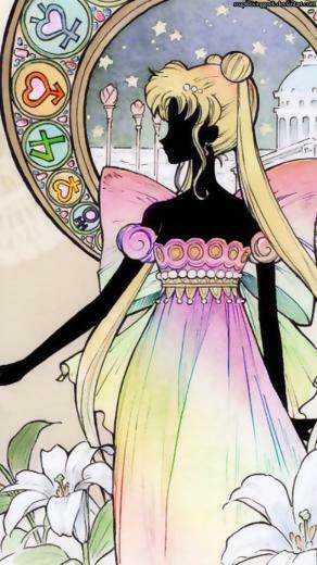 Sailor Moon Crystal iPhone Wallpaper Pin