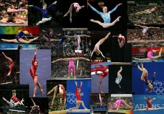 Cool Gymnastics Background Background
