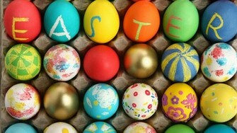 Easter Eggs Artwork Desktop Pc And Mac Wallpaper