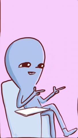 Karla Pauta On Jhoz Aliens Funny Cute Wallpaper