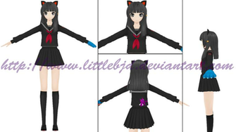 Mmd Project Diva F 2nd Chat Noir By Littlebjd
